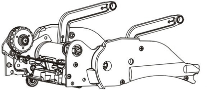 Attēls no Zebra Zebra P1027135-046 element maszyny drukarskiej