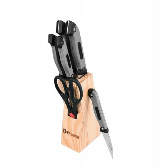 Picture of ZESTAW NOY KOMPLET 7 ELEMENTÓW W BLOKU ZE STOJAKIEM MAESTRO MR-1407