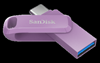 Picture of Zibatmiņa SanDisk Ultra Dual Drive Go USB-A / USB Type-C 256GB Lavender