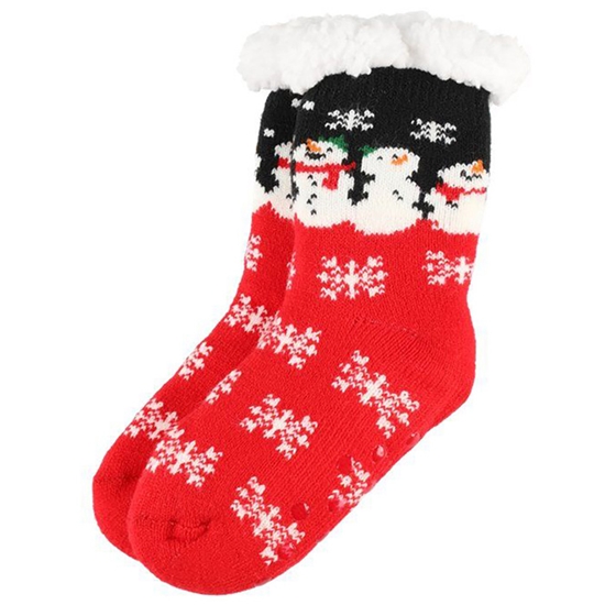 Picture of Ziemassvētku zeķe Winteria Merry Christmas sarkana