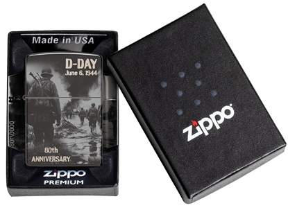 Изображение Zippo Lighter 24756-113790 D-DAY 80tth Anniversary Collectible