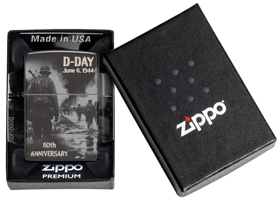 Picture of Zippo Lighter 24756-113790 D-DAY 80tth Anniversary Collectible