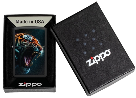Picture of Zippo Lighter 46241 Tiger Roar Design
