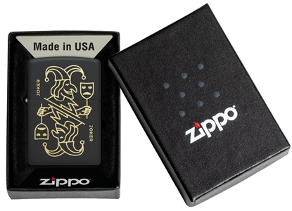 Attēls no Zippo Lighter 46290 Masked Joker Design