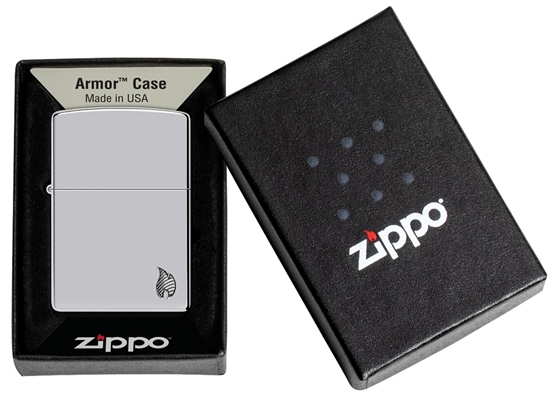 Picture of Zippo Lighter 46396 Armor® Flame Design