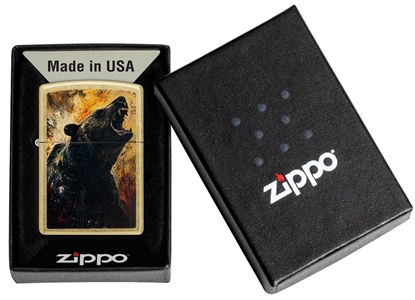 Attēls no Zippo Lighter 46695 Grizzly Roar Design