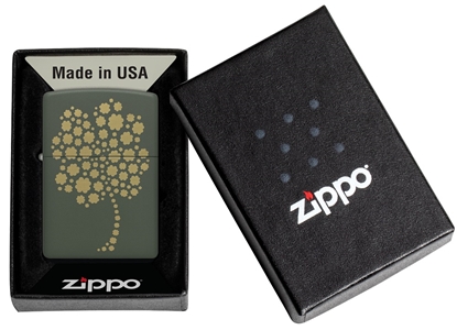Attēls no Zippo Lighter 48501 Four Leaf Clover Design