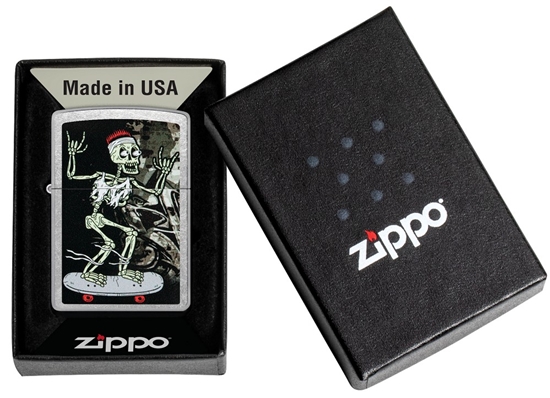 Picture of Zippo Lighter 48911 Skateboard Design