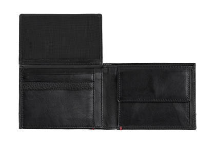 Изображение Zippo Nappa Tri-Fold Wallet Black