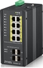 Picture of Zyxel RGS200-12P Managed L2 Gigabit Ethernet (10/100/1000) Power over Ethernet (PoE) Black