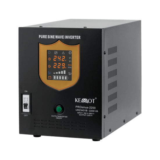 Picture of 1600W, Tīras Sinusoīdas Invertors - UPS, Rezerves Elektrība Apkures Sistēmām