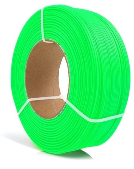 Picture of 3D plastikas PLA zalia (neon green) 1.75mm 1kg refill pakuote Rosa3D