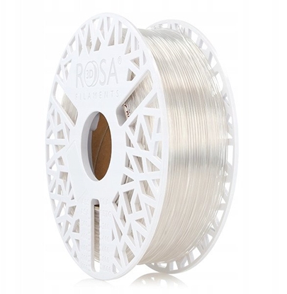 Attēls no 3D plastikas TPU 96A skaidrus 1.75mm 1kg Rosa3D
