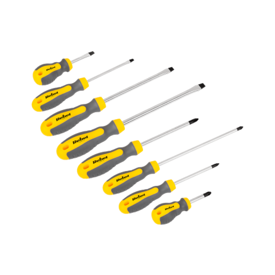 Picture of 8 gab. skrūvgriežu komplekts | Ergonomiski rokturi