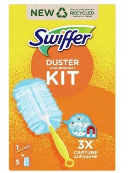 Picture of 934877 Swiffer Duster 1 sztuka mioteki do kurzu + 5 wkadów