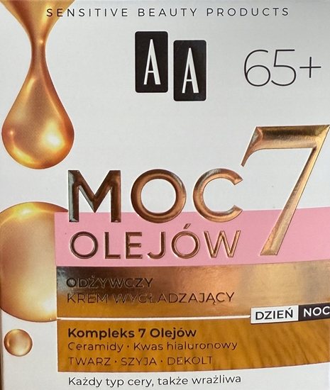 Picture of AA MOC 7 OLEJÓW Krem 65+ multiujdrniajcy 50ml