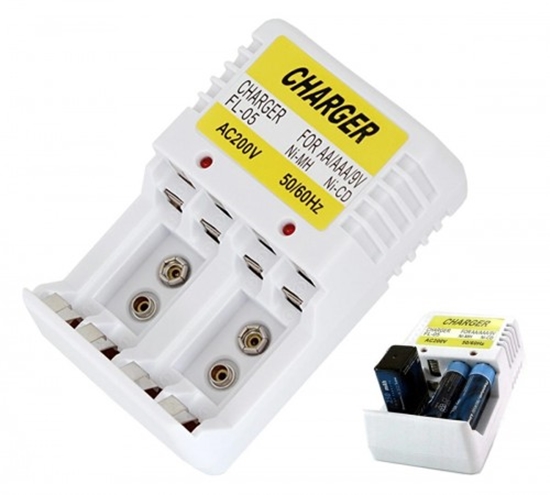 Picture of AA, AAA un  6F22 9V akumulatoru lādētājs |  100V-240V LC28
