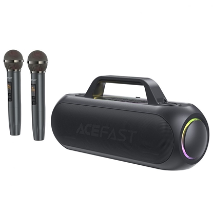 Picture of Acefast Acefast K1 Wireless Karaoke Speaker with 2 Microphones - Black