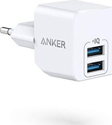 Изображение adowarka Anker Anker PowerPort Mini, wyjtkowo ?adowarka USB, zasilanie 2,5 A dla iPhone XS / XS Max / XR / X / 8/7 / 6 / Plus, iPad Pro / Air 2 / Mini 4, Samsung
