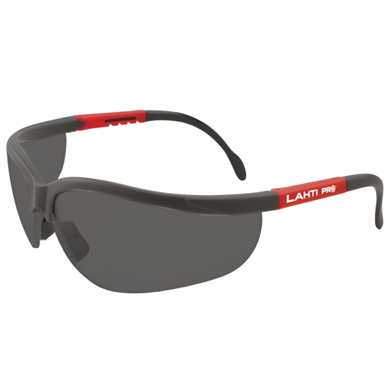 Picture of Aizsargbrilles ar regulej. kājiņām melnas CE PC Pr