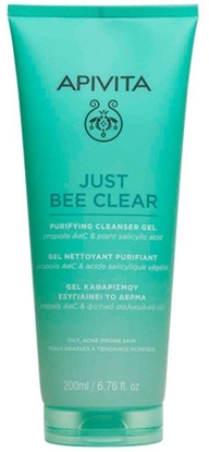 Picture of APIVITA_Just Bee Clear Purifying Cleansing Gel el oczyszczajcy do cery tustej i trdzikowej 200ml