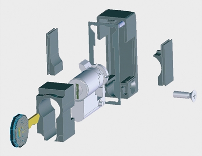 Attēls no Apranet Schließeinsatz inkl. Schlüssel