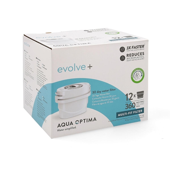 Picture of AQUA OPTIMA BOX OF 12 EVOLVE + FILTERS EPS217