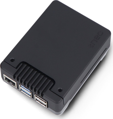 Attēls no Argon40 Obudowa Argon NEO 5 M.2 NVMe PCIe do Raspberry Pi 5 - z wentylatorem i radiatorem - aluminiowa - czarna}