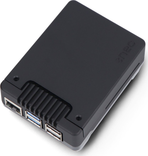 Изображение Argon40 Obudowa Argon NEO 5 M.2 NVMe PCIe do Raspberry Pi 5 - z wentylatorem i radiatorem - aluminiowa - czarna}