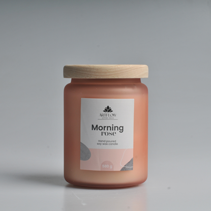 Изображение Aromātiskā svece MORNING ROSE 580gr, +|- 60h