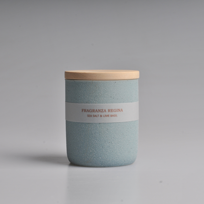 Picture of Aromātiskā svece Sea salt & Lime Basil 230gr, +|- 