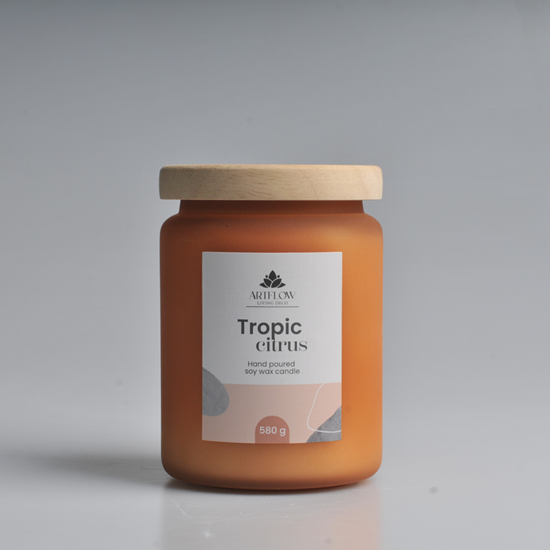 Изображение Aromātiskā svece TROPIC CITRUS 580gr, +|- 60h