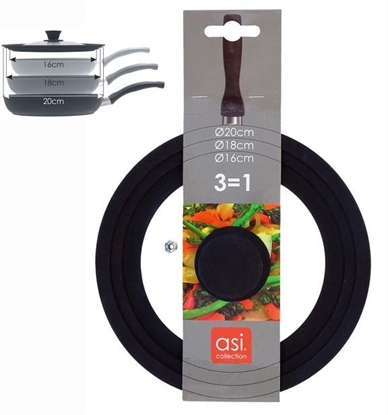 Picture of ASI COLLECTION Wax universal with silicone edge 3in1 O16/18/20cm 24302200