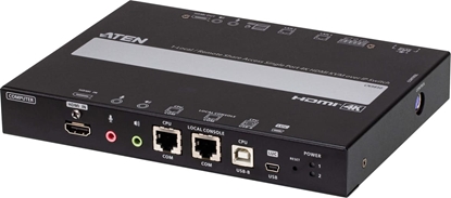 Attēls no Aten CN9850 1-Local-Remote Share Access, Einzelport 4K HDMI KVM over IP Switch