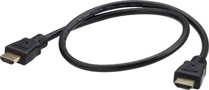 Attēls no Aten High Speed True 4K HDMI Cable with Ethernet, black, 0.6 m