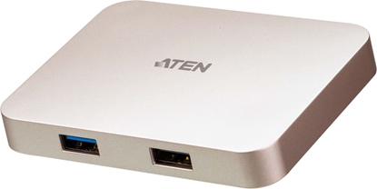 Attēls no Aten UH3235 USB-C 4K Ultra Mini Dock mit Power Passthrough
