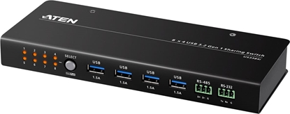 Attēls no Aten US3384I 8 x 4 USB 3.2 Gen 1 Sharing Switch