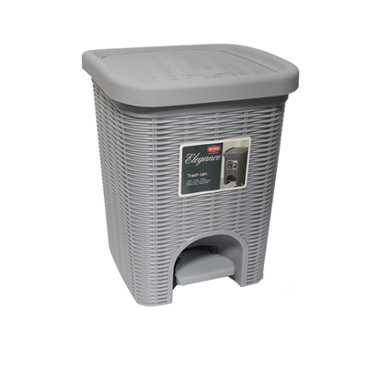 Изображение Atkritumu konteiners ar pedāli Milo 205x205x280mm,