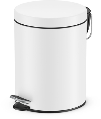 Attēls no Atkritumu tvertne Selekta S / 5L / mateti balta 4007126244857