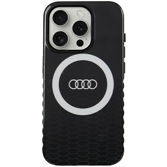 Picture of Audi Audi IML Big Logo MagSafe case for iPhone 15 Pro - black