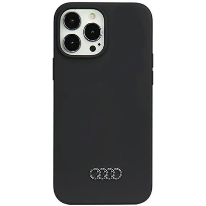 Изображение Audi Audi Silicone Case iPhone 13 Pro Max 6.7" black/black hardcase AU-LSRIP13PM-Q3/D1-BK