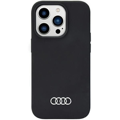 Изображение Audi Audi Silicone Case iPhone 14 Pro 6.1" black/black hardcase AU-LSRIP14P-Q3/D1-BK
