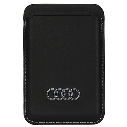 Изображение Audi Synthetic Leather Wallet Card Slot czarny|bla