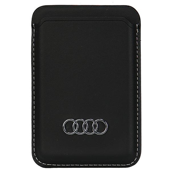 Изображение Audi Synthetic Leather Wallet Card Slot czarny|bla