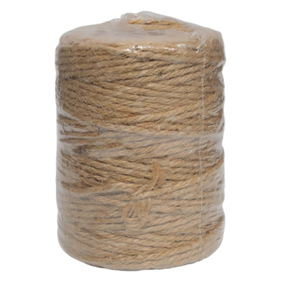 Изображение Aukla džutes, 4-pavedienu savīta, brūna, 1.5mmx110