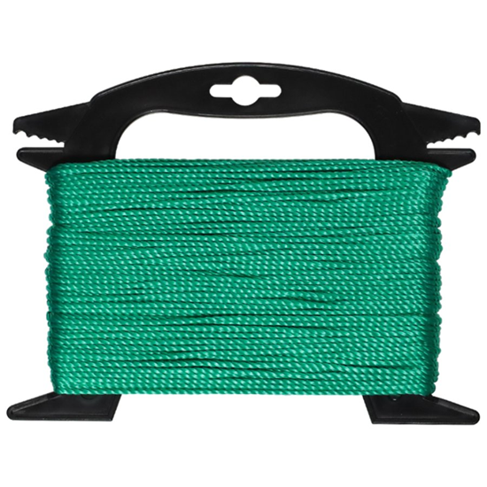 Изображение Aukla vīta polipropilēna (zaļa), 2mm. 50M