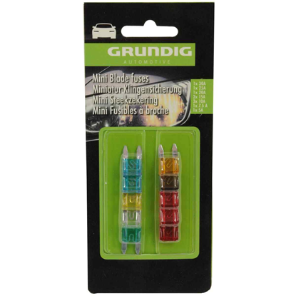 Attēls no Auto drošinātāji mini 10gab