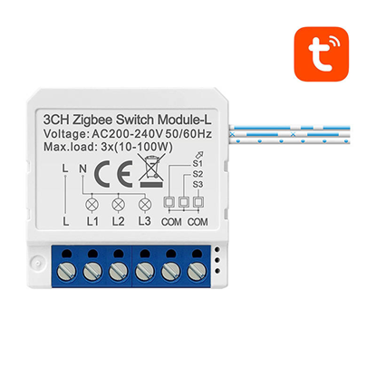 Изображение Smart Switch Module ZigBee Avatto LZWSM16-W3 No Ne