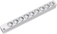 Picture of Bachmann 19" socket strip 9-way, without switch, Aluminium