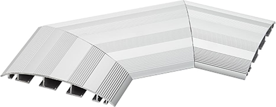 Picture of Bachmann CABLE BRIDGE bracket ALU 90° for 6 cables in 3 separate channels